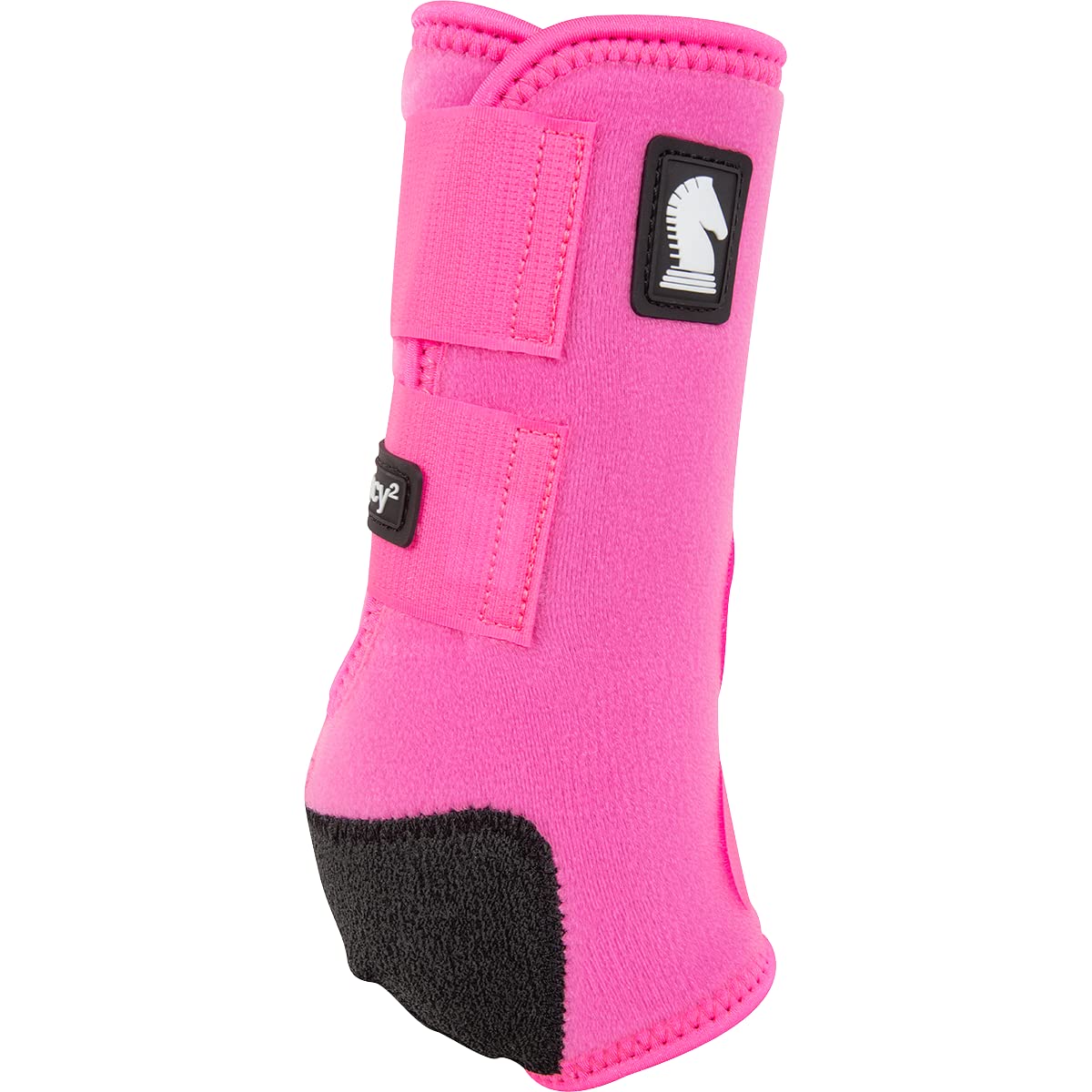 Classic Equine Legacy2 Support Boots, Hind (Hot Pink, Large)