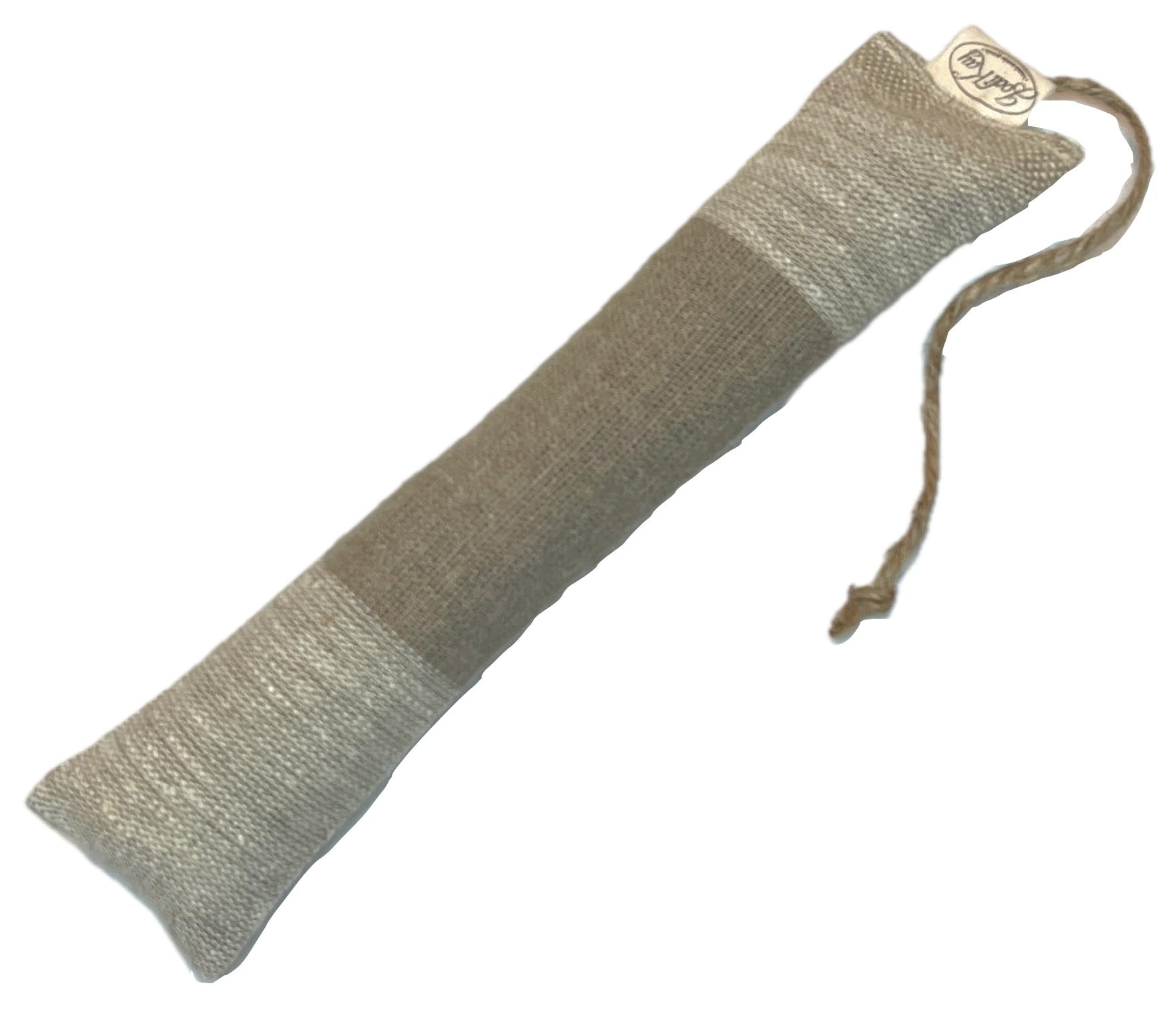 All Natural Kitty Catnip Kicker Handmade Cat Toy (9 Inch, Brown Wide Stripe)