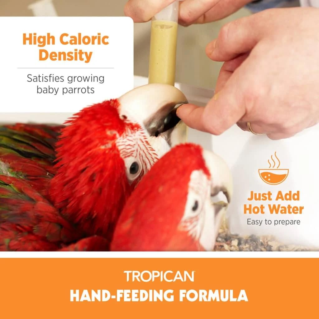 Hari Tropican Baby Bird Food - Complete Nutrition Hand-Feeding Formula, 11 lb Bag, Cream Color, Model B2262