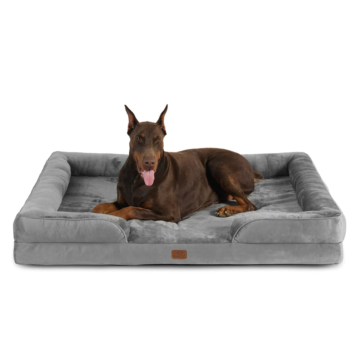 Bedsure Jumbo Orthopedic Dog Bed, Great Dane Dog Beds For Giant Dogs - Foam Sofa With Removable Washable Cover, Waterproof Linin