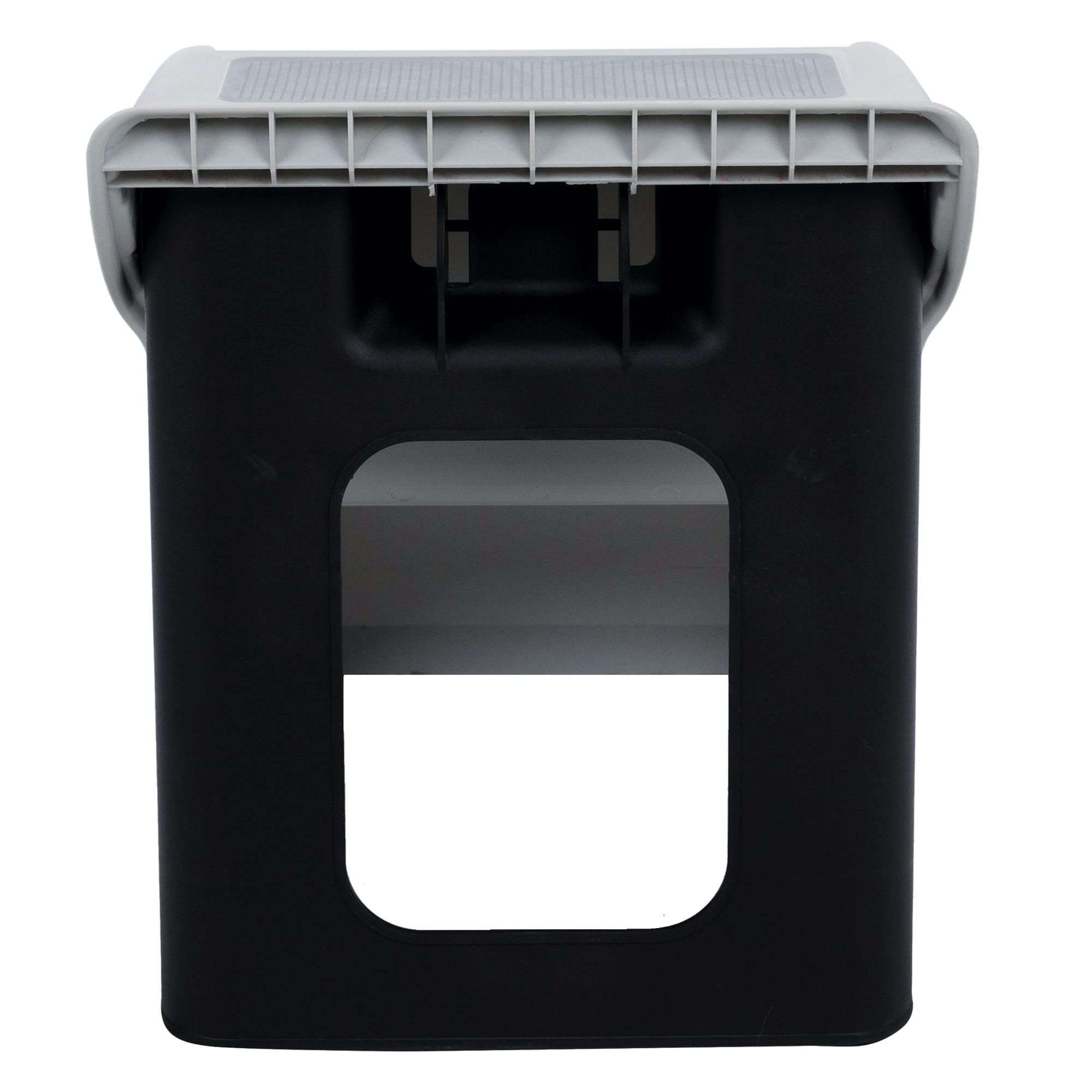 Trixie 3 Step Pet Stairs, Lightweight And Collapsible, Easy To Store, Non-Slip Treads, Gray