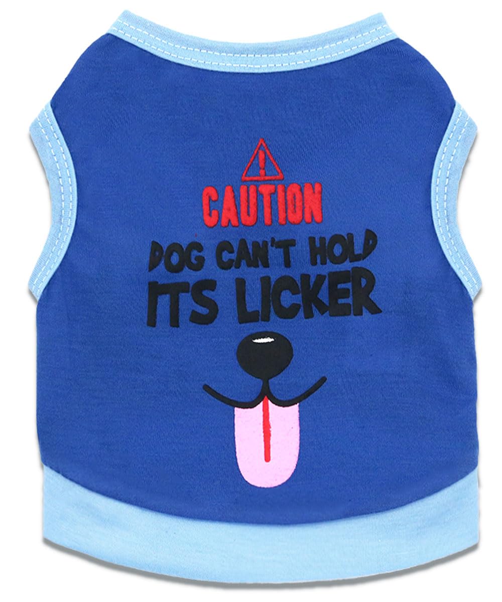 Droolingdog 4 Pieces Small Dog T Shirts For Boys Dogs, Summer Puppy Clothes, Pet Boy Shirt