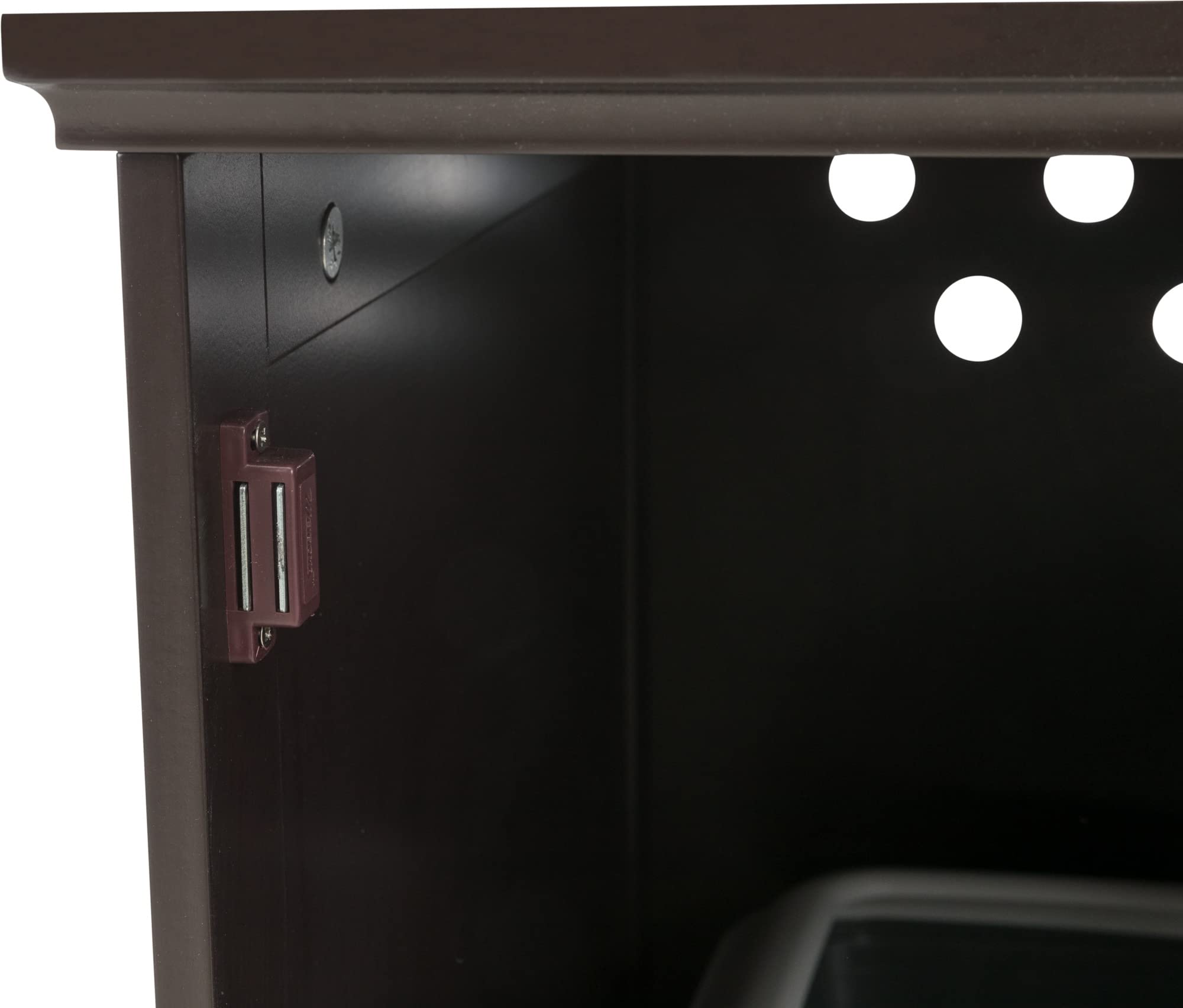 Trixie Litter Box Enclosure, Hidden Kitty Litter Box Cabinet, Furniture Style, Espresso-Brown 19.84 Lbs