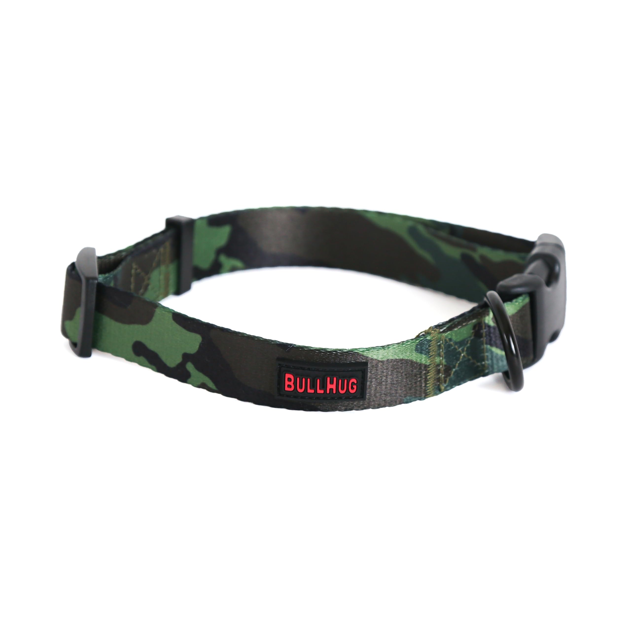 Dog Collars, Soft Adjustable Polyester, Vibrant Prints With Quick-Release Utx Buckle. Designed For Small Medium Large Dogs (Army