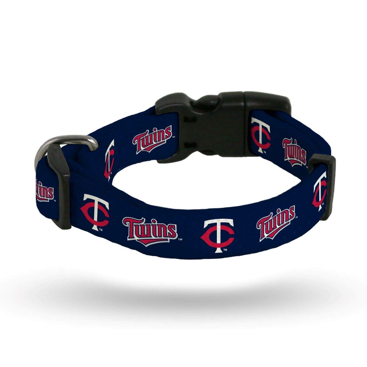 Rico Industries Mlb Minnesota Twins Pet Collarpet Collar Small, Team Colors, Small