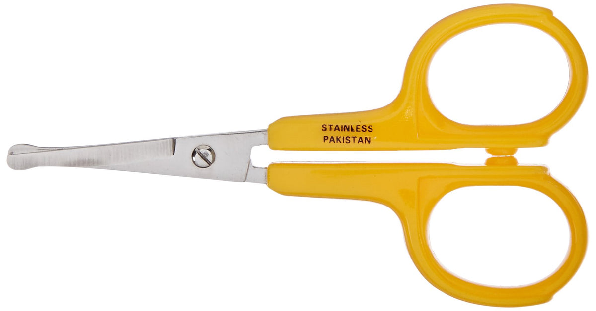 Tamsco Safety Scissor 3.5-Inch Safety Tip Plastic Handle Stainless Steel Body