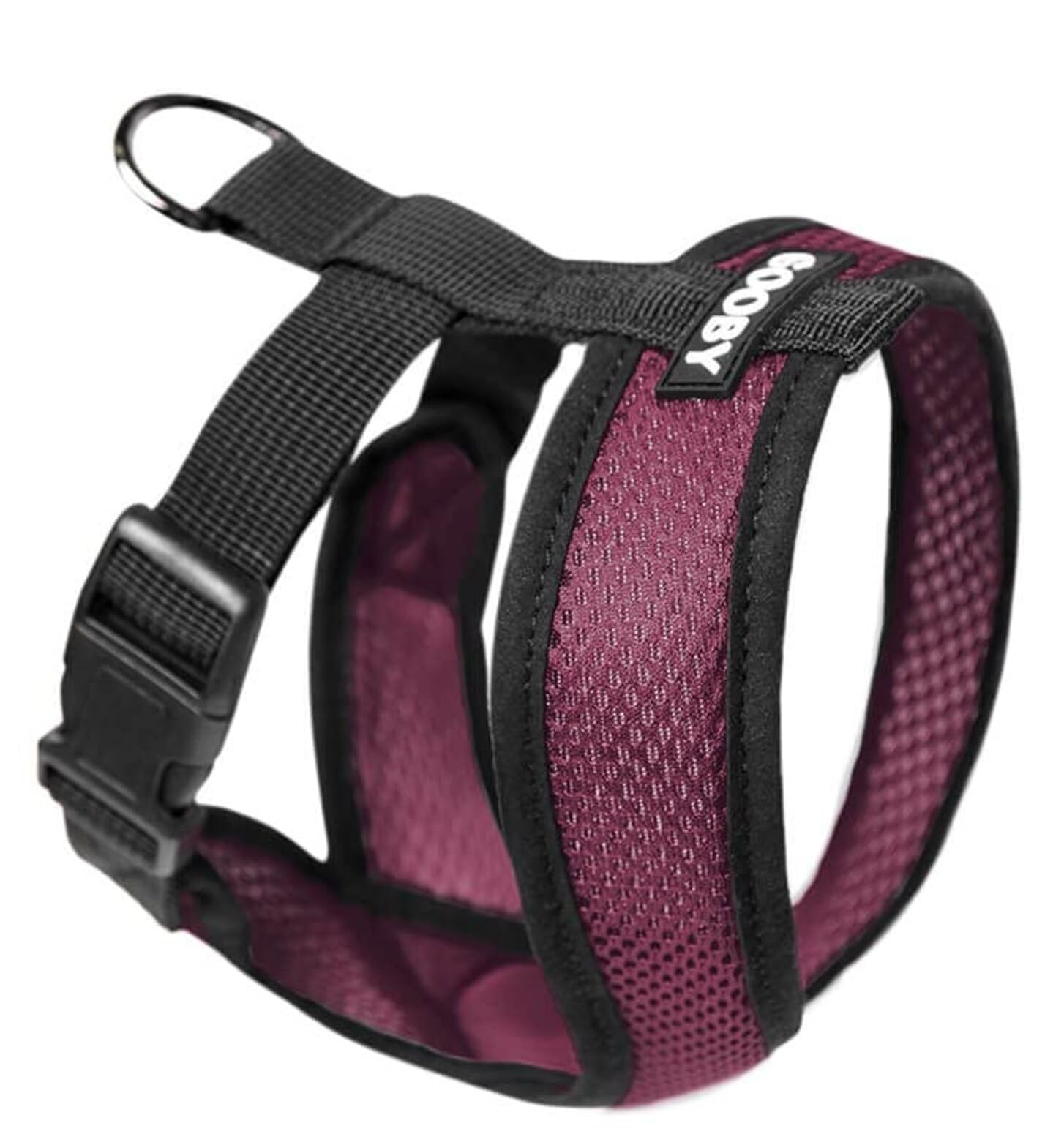 Gooby Comfort X Head In Harness - Purple, Small - No Pull Small Dog Harness Patented Choke-Free X Frame - Perfect On The Go Dog Harness For Medium Dogs No Pull Or Small Dogs For Indoor And Outdoor Use