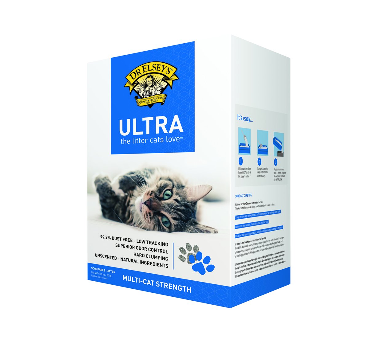 Dr. Elsey'S Precious Cat Ultra Premium Cat Litter, 20-Pound