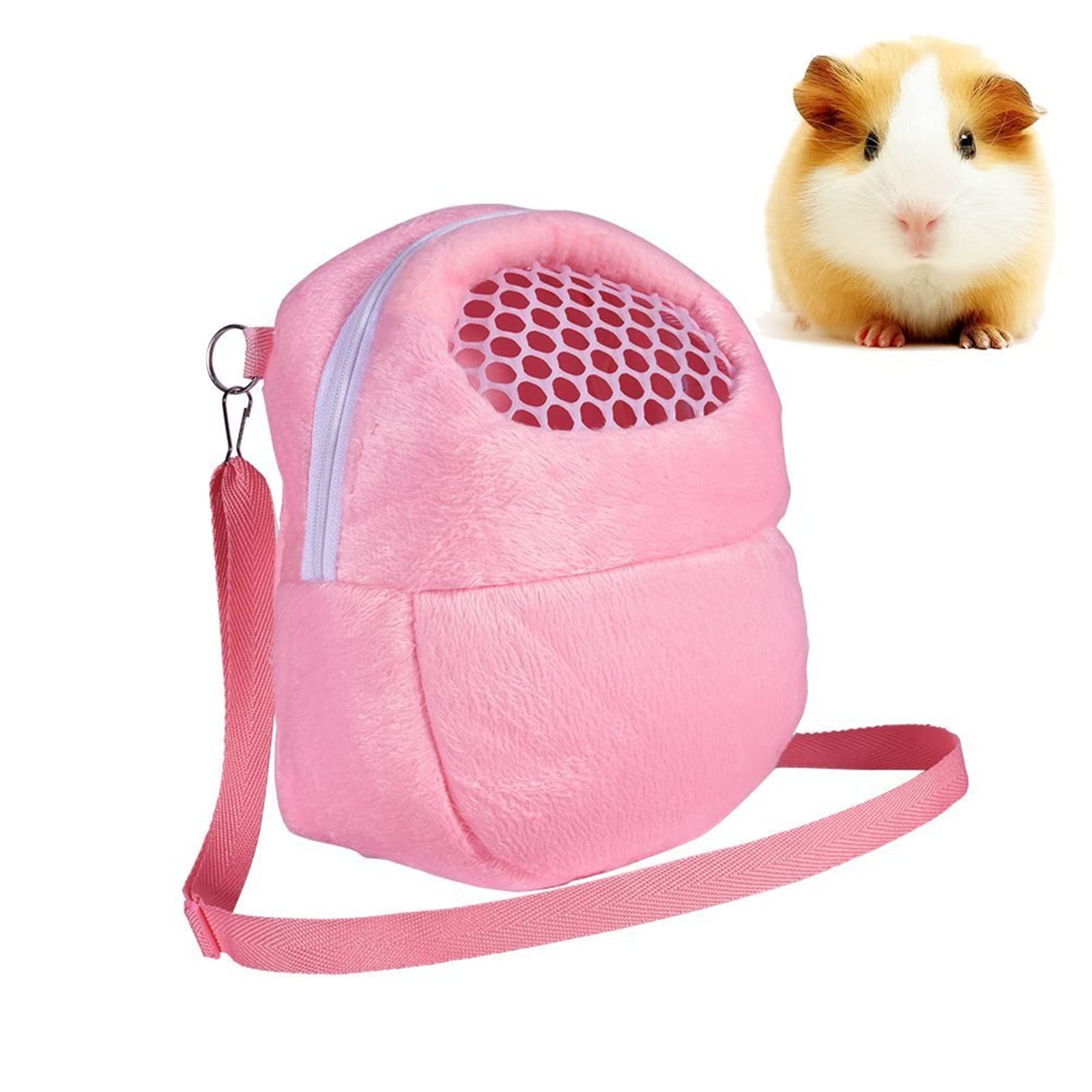 Pet Dog Carrier Bags,Portable African Hedgehog Hamster Breathable Bags,Handbags,Puppy Cat Travel Backpack(S Size:17X12Cm/6.7X4.7Inch)