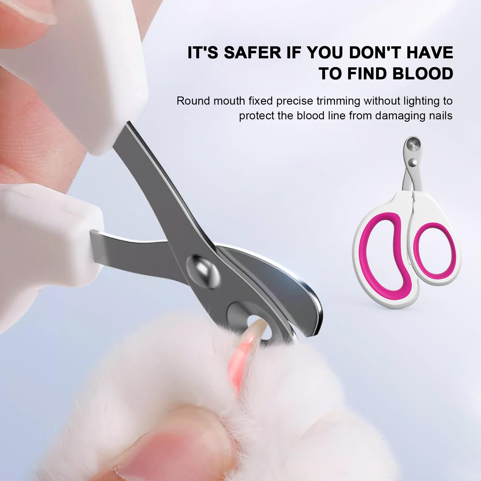 Cat Nail Clippers, Cat Claw Trimmers, Suitable For Small Animals Such As Cats, Birds, Hamsters, Rabbits, Hedgehogs, Ferrets, Chi