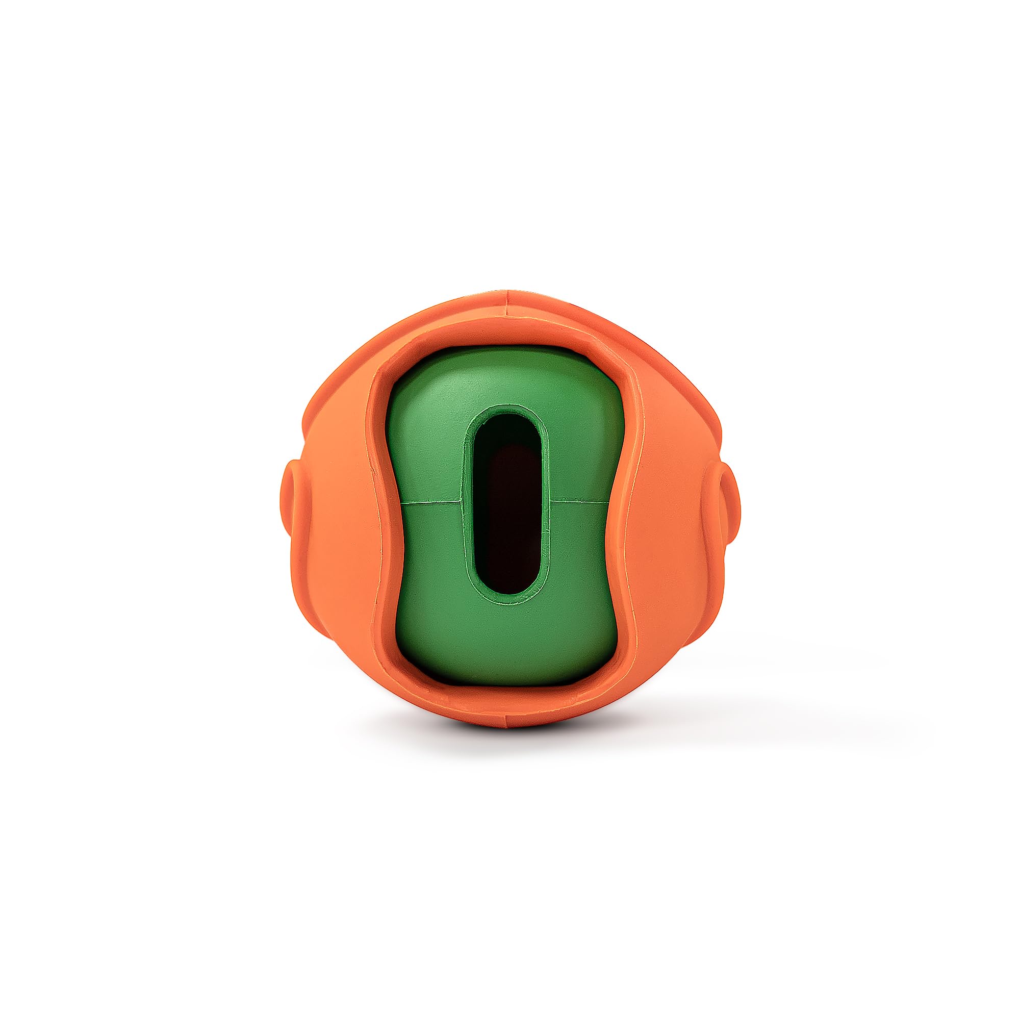 Zigly Lifestyle Halo Ball Treat Dispensing Dog Chew Toy | Interactive Natural Rubber Dog Toy For Puppies & Adult Dogs | Suitable