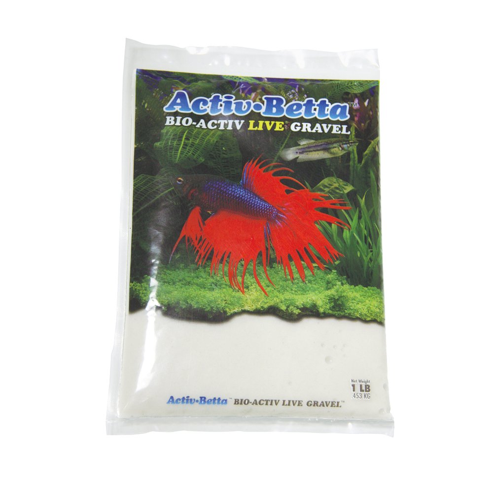Activ Betta Worldwide Imports Aquarium Sand - 1-Pound, White Sand, Premium Fish Tank Substrate For Betta And Freshwater Aquariums, Enhances Water Quality And Natural Beauty