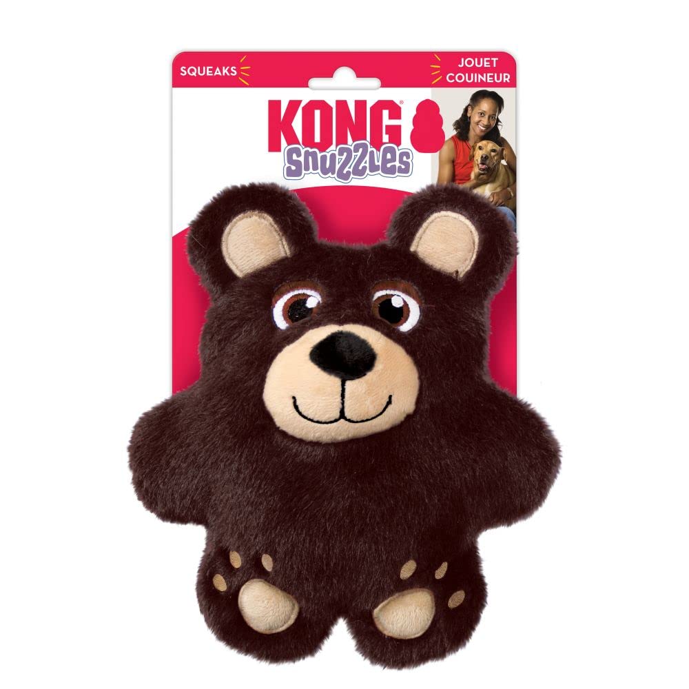Kong Snuzzles Bear Dog Toy