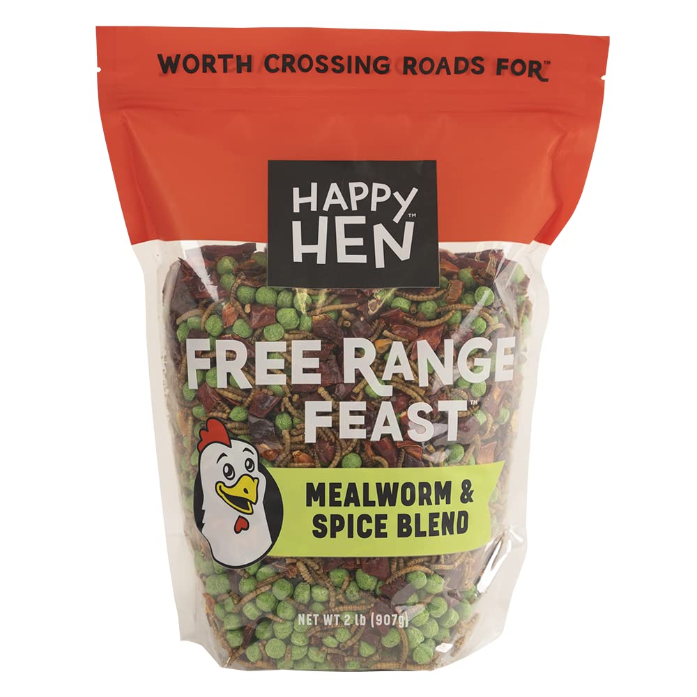 Happy Hen Treats Free Range Feast (Mealworm & Spice Blend)
