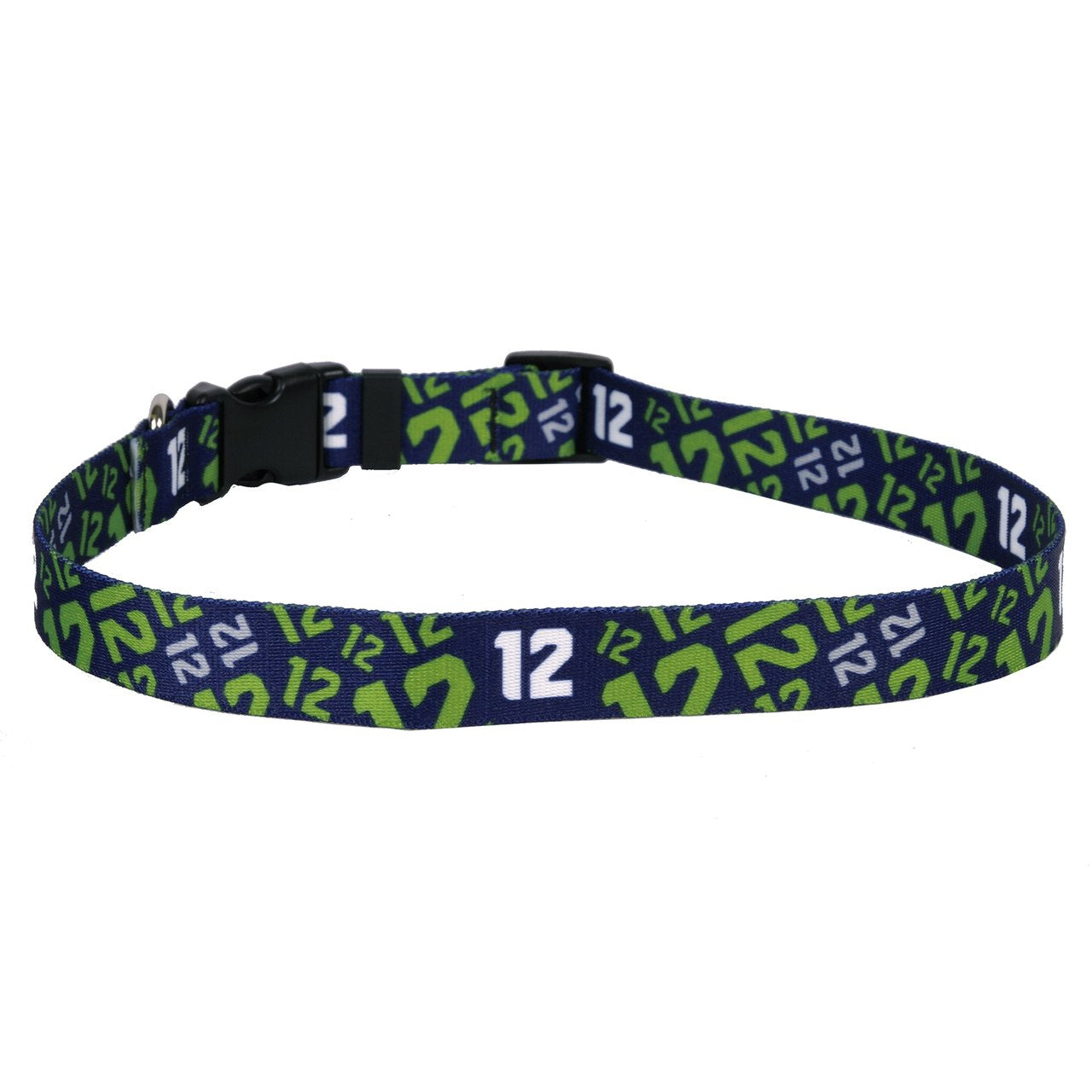 Yellow Dog Design 12Th Dog Navy Blue Dog Collar 1'' Wide And Fits Neck 18 To 28'', Large