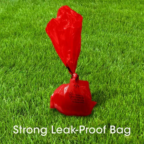 Bags On Board Dog Poo Bags | Strong, Leak Proof Dog Waste Bags | Triple Berry Scent | 140 Bags