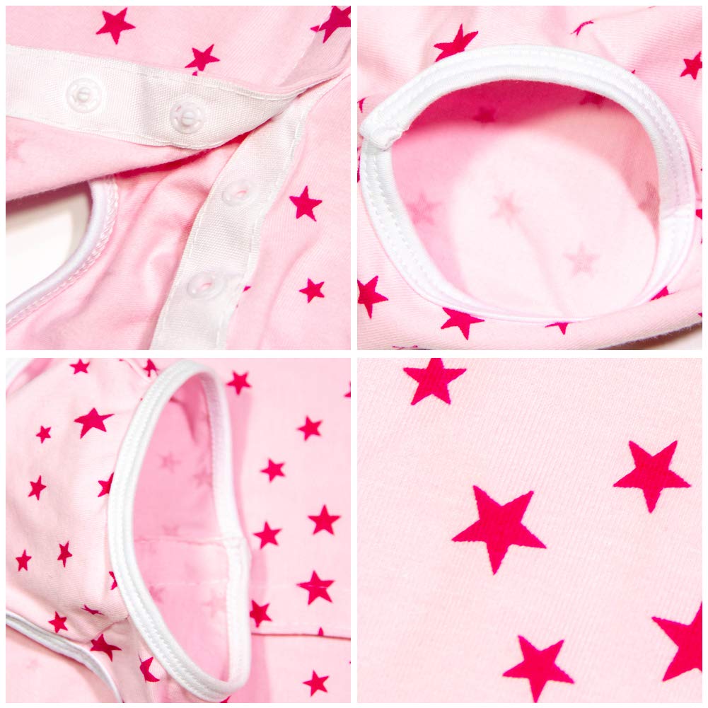 Dog’S Recovery Suit Post Surgery Shirt For Puppy, Wound Protective Clothes For Little Animals(Pink Stars-Xl)
