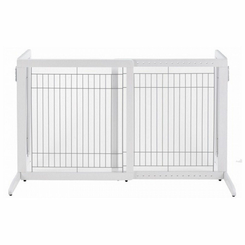 Richell Small Cool Breeze Freestanding Pet Gate - Tall