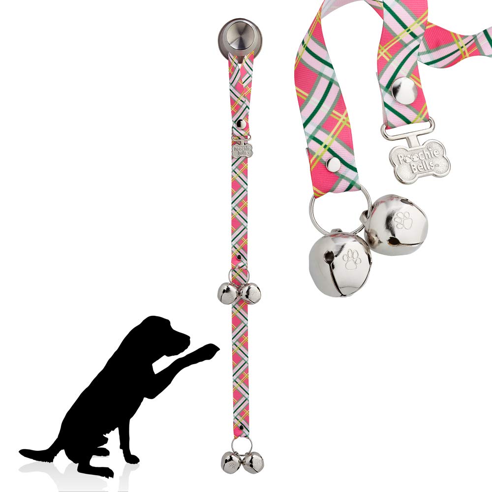 Poochiebells The Original Dog Potty Doorbell, Dog Bells For Potty Training & Puppy Housebreaking, Potty Train Your Dog In Days, Made In America, Spring Fling