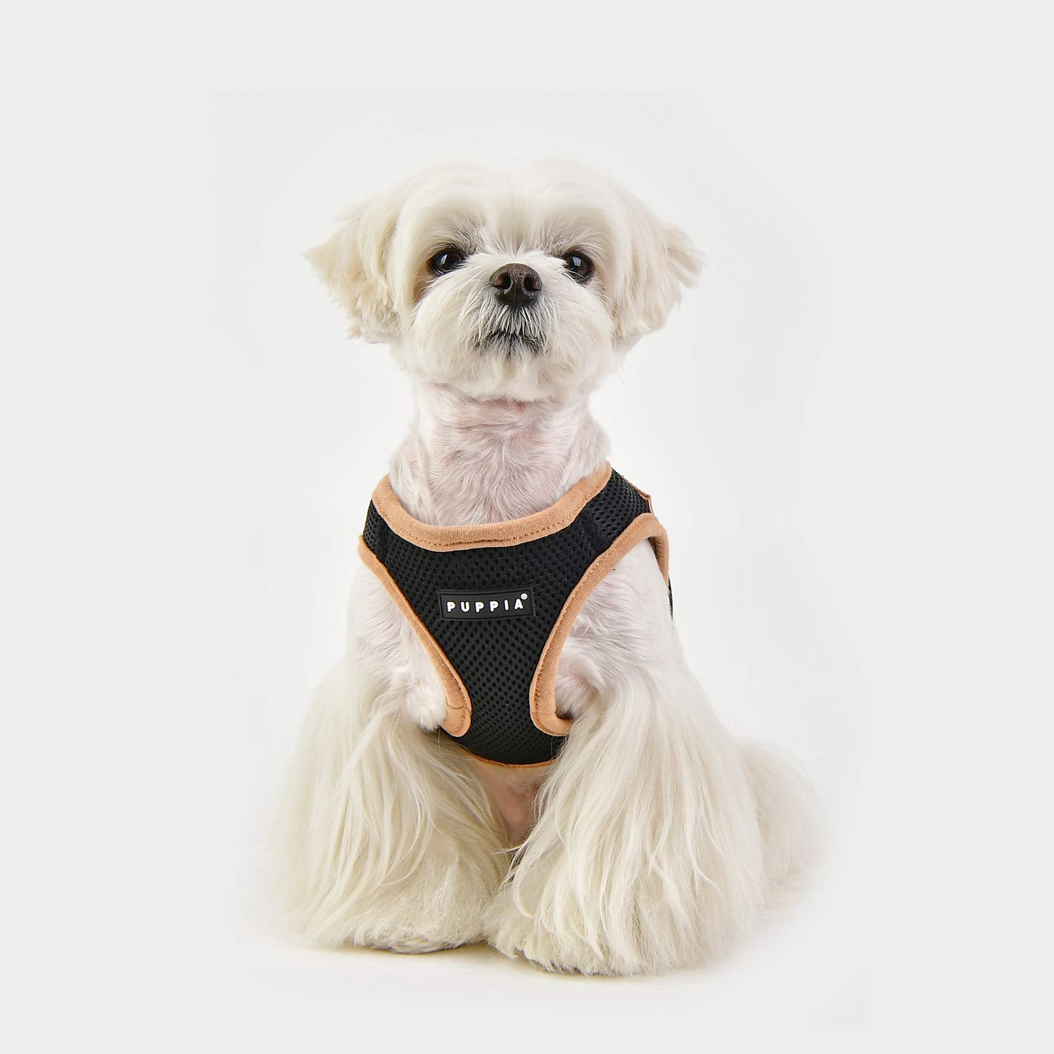 Puppia Soft Vest Harness B Ii - Black - Xl