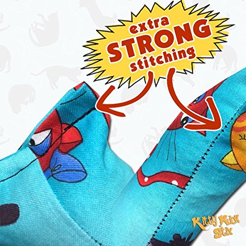 Kitty Kick Stix 15'' Original Catnip Kicker Toy (Set Of 2), Made In Usa (Mystery)