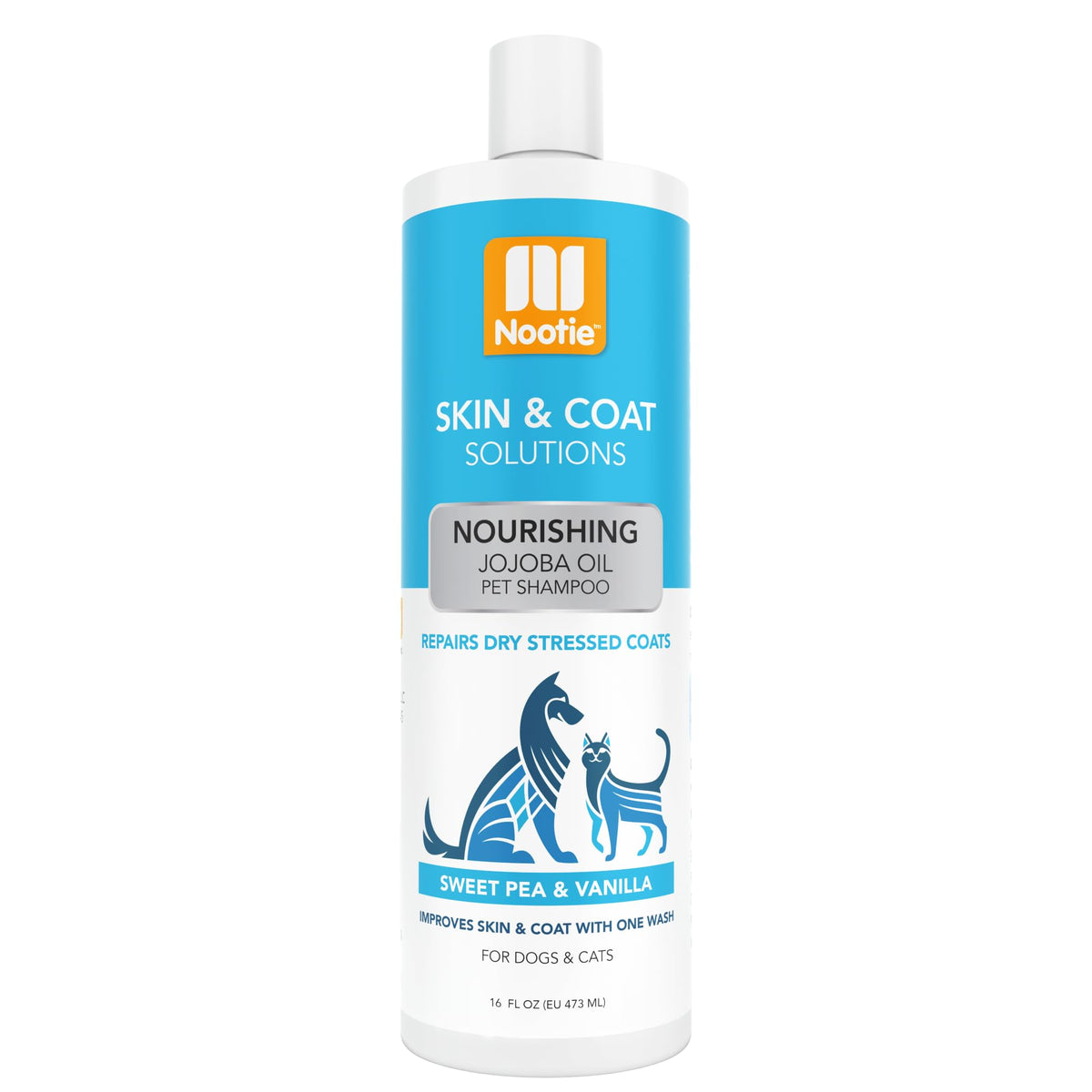 Nootie - Pet Shampoo For Sensitive Skin -      Revitalizes Dry Skin & Coat - Natural Ingredients - Soap, Paraben & Sulfate Free 
