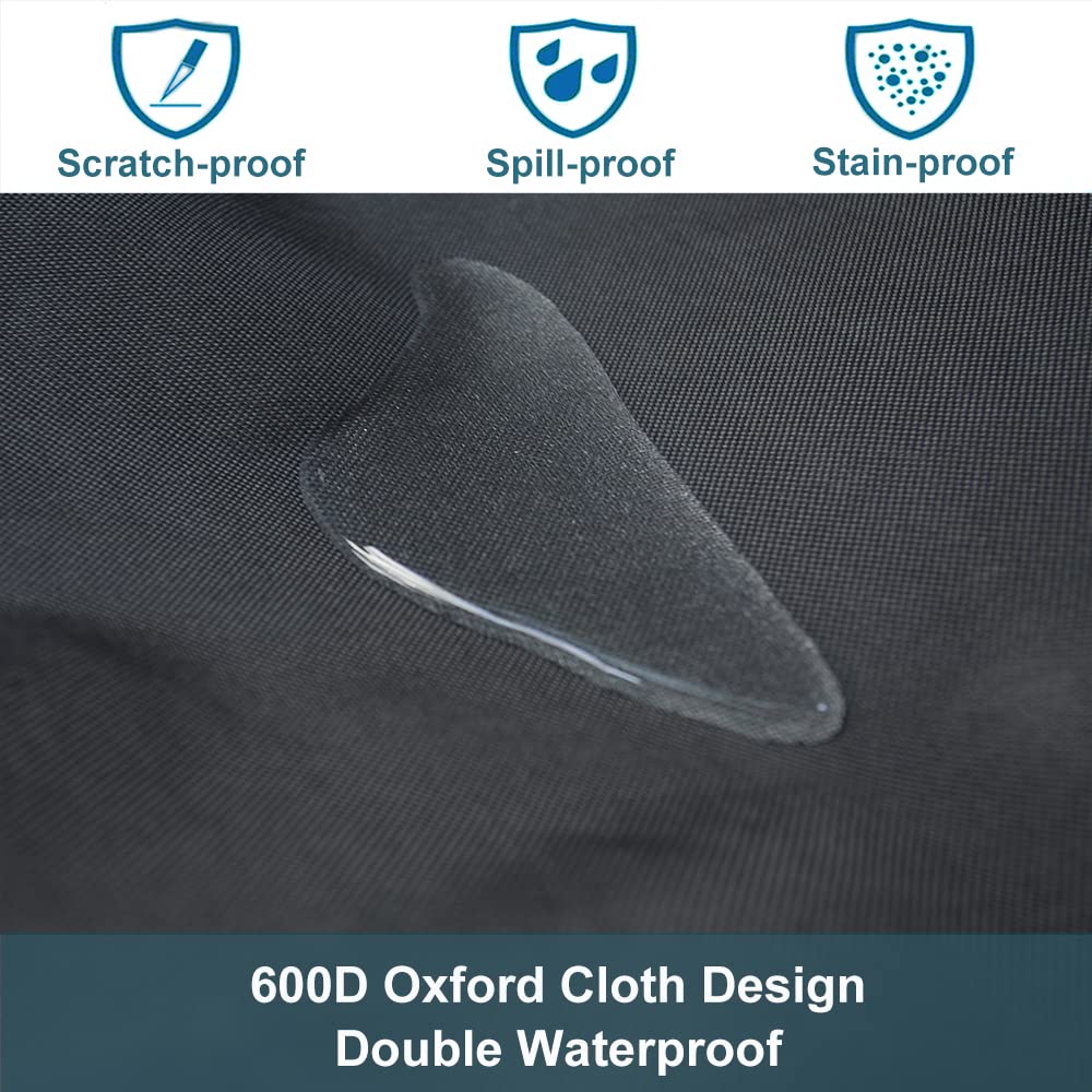 Large Dog Car Seat - Dog Car Seat For Large Dogs, Half Hammock Dog Seat Cover Water-Resistant For Cars, Trucks, Suvs, Full Seat, Half Seat And Floor Coverage