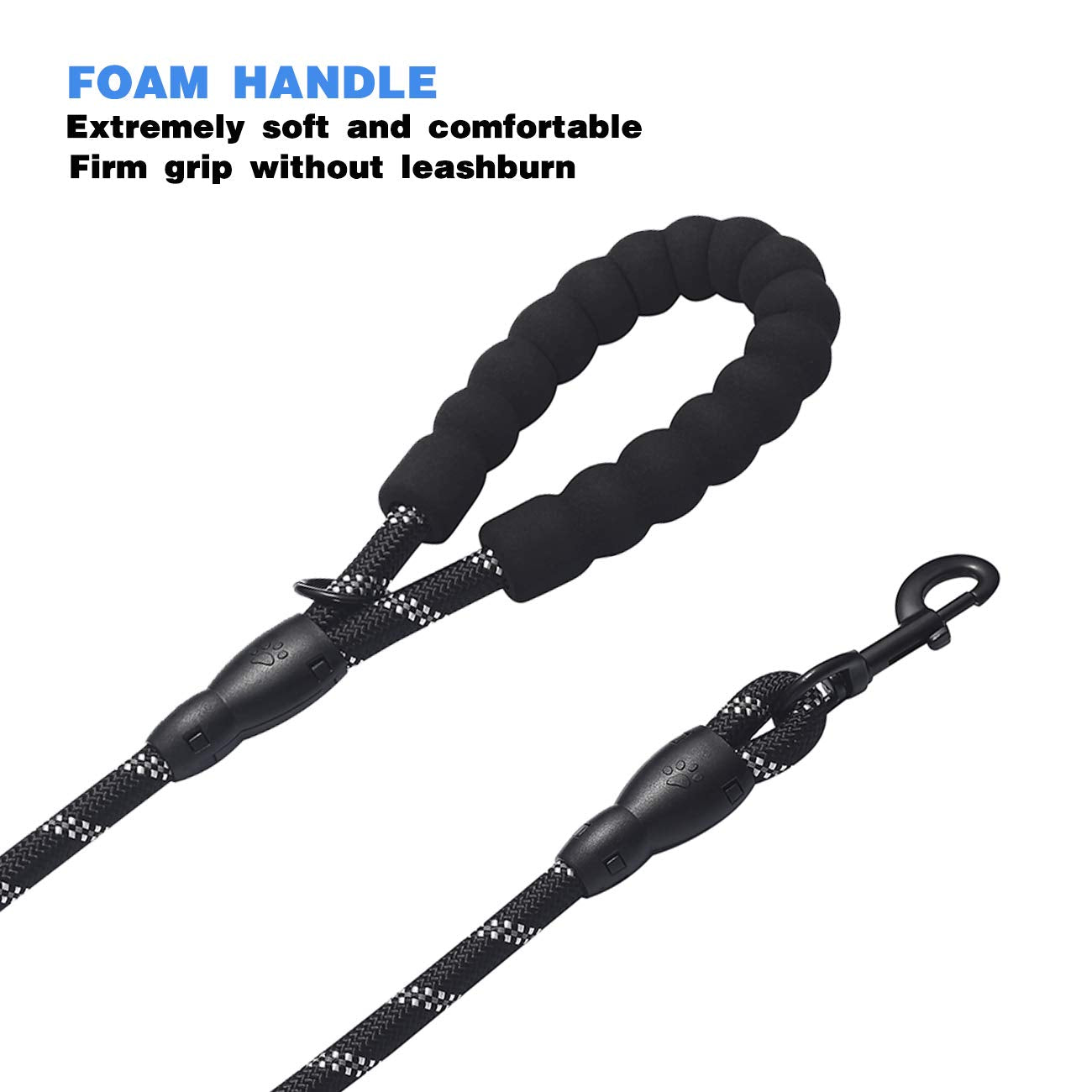 Tobedri Comfortable Dual Dog Leash Tangle Free With Shock Absorbing Bungee Reflective 2 Dog Leashes For Large Medium Small Dogs