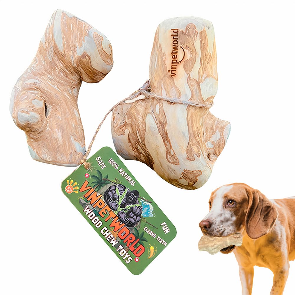 Vinpetworld Dog Chew Toy - Boost Your Dog'S Chewing Joy With This Safe, Natural Stick From Real Coffee Wood, Perfect For Your Jo