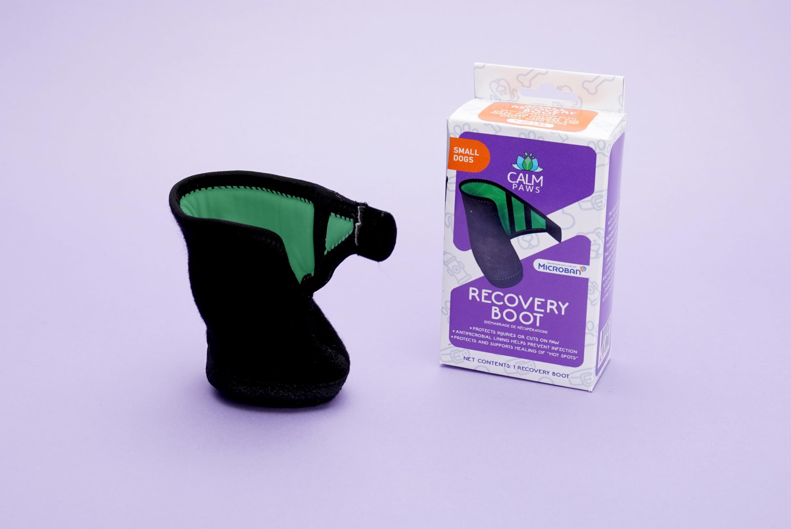 Calm Paws Recovery Boot And Paw Protector (Small)