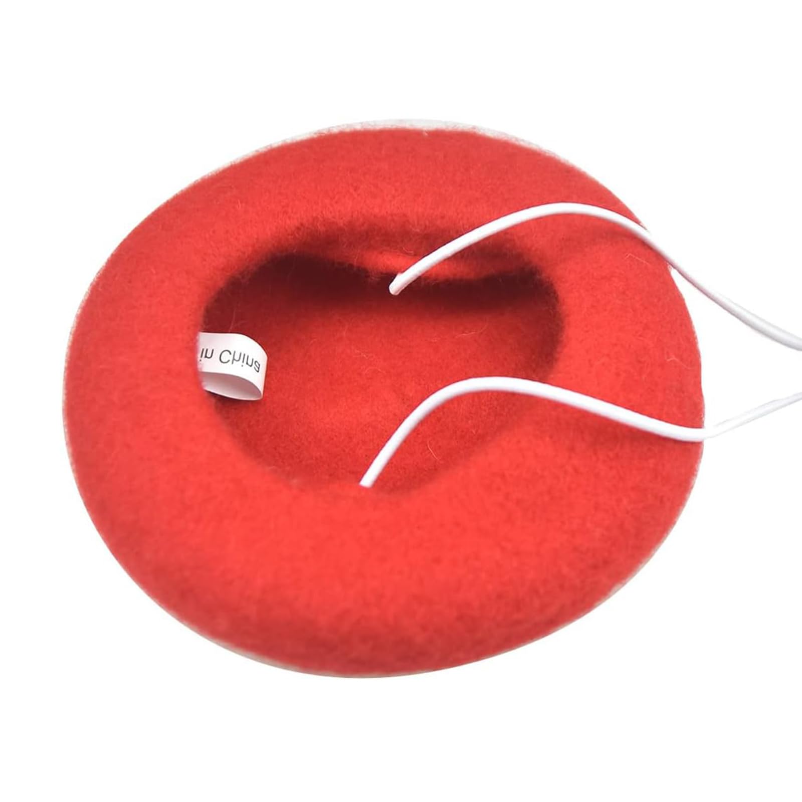 Dog Cat Beret Wool Hat Cute Dog Ear Muffs Cap Headband Pet French Beret Cap For Cat Christmas Costume Hair Accessory Photo Props