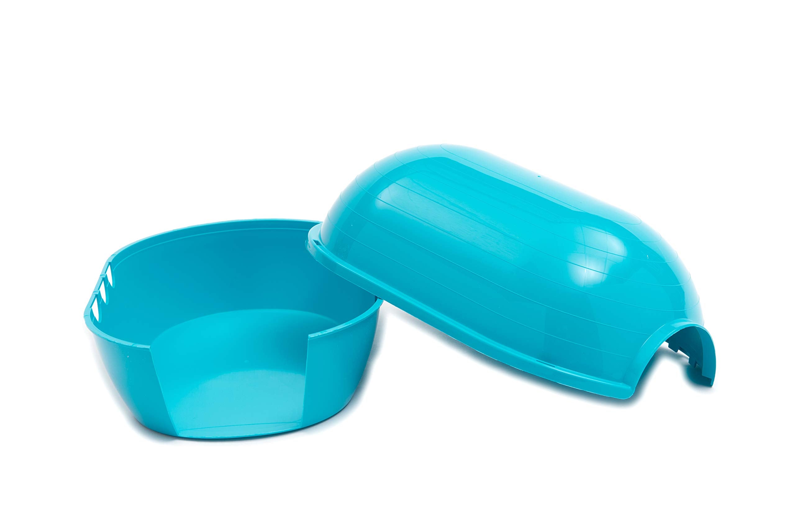 Savic Rody Igloo Hideaway Home For Rats, Guinea Pigs, Hamsters, Hedgehogs And Other Small Animals (Scuba Blue)