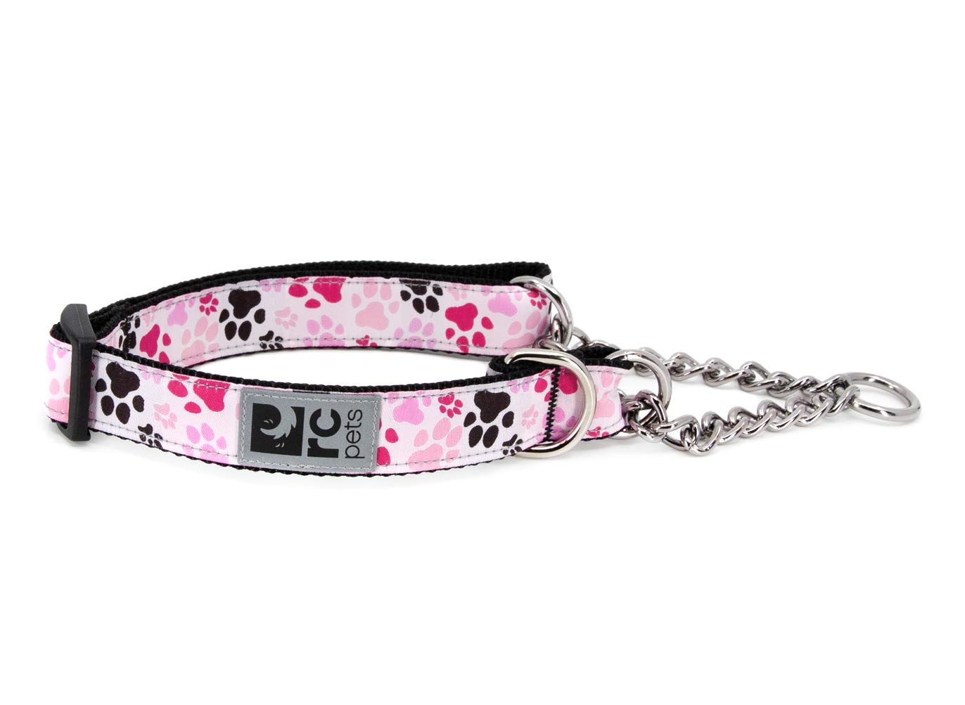 Rc Pets 3/4'' Martingale Training Collar, Small, Pitter Patter Pink