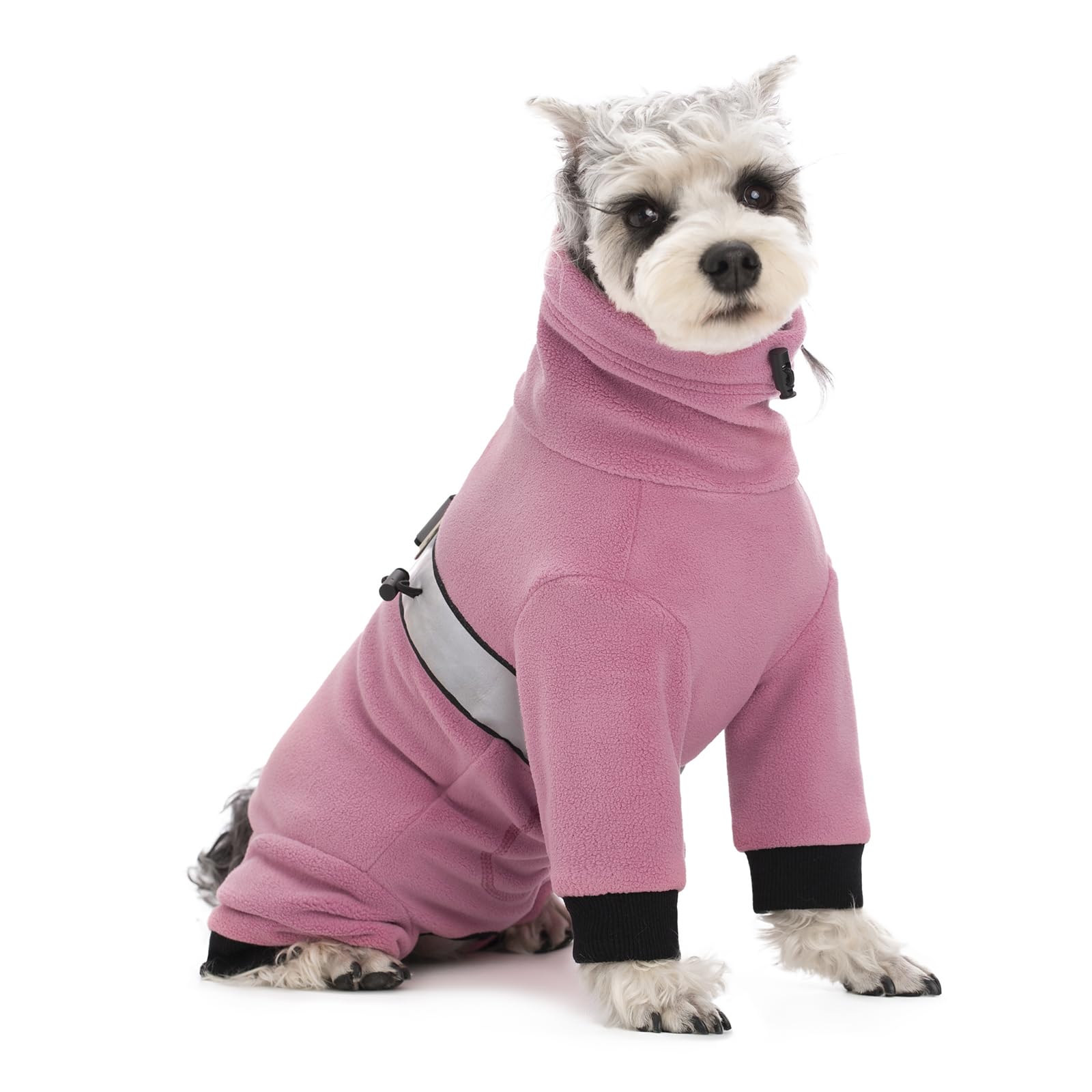 Polar Fleece Coats For Small Dogs, Four-Legged Warm Pajamas Bodysuit, Winter Jacket Sweater Vest For Small Medium Dogs