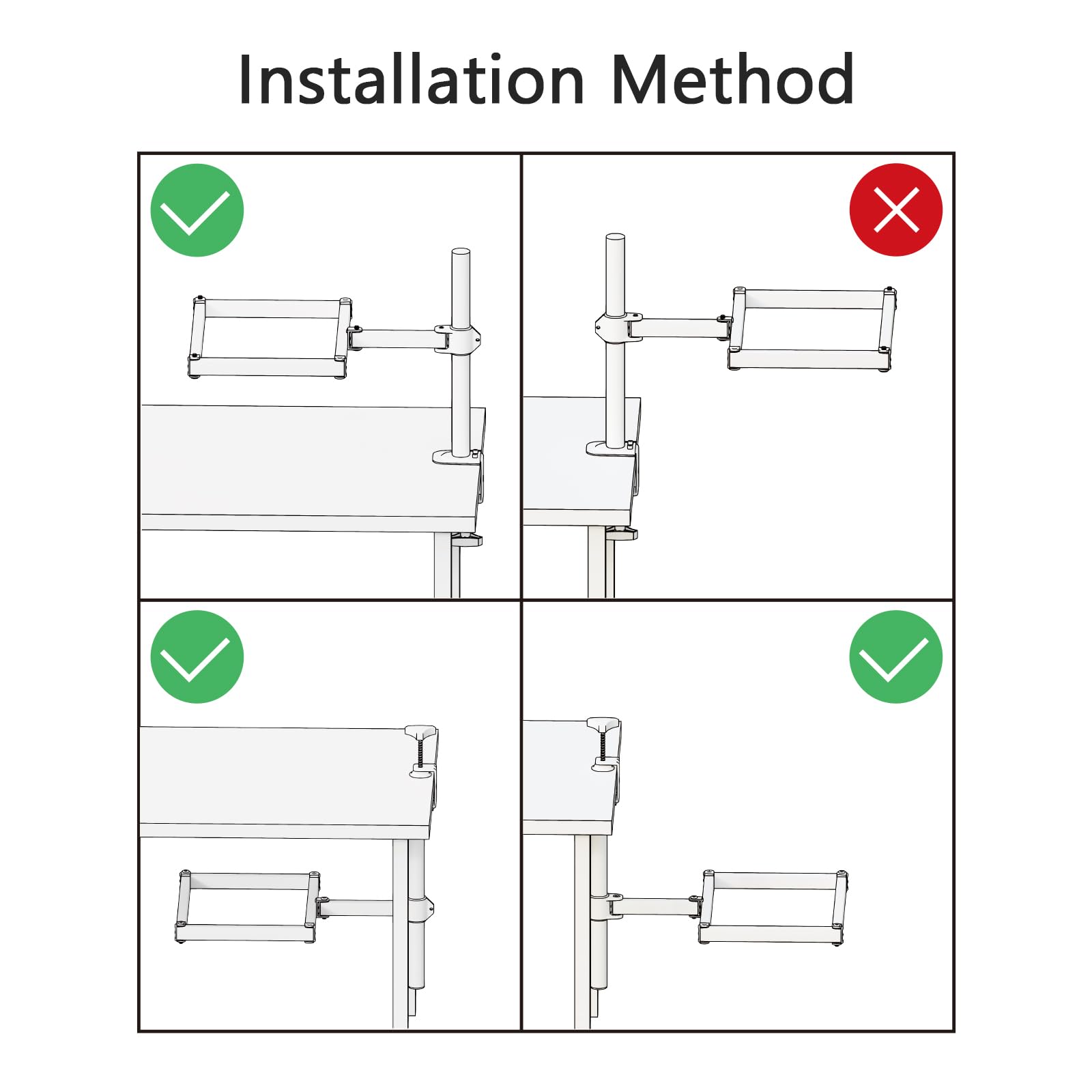 Beisluo Cat Desk Bed - Perfect Cat Hammock For Your Desk Perch Adjustable Steel Frame Soft Fabric Removable Washable 16 Inch Uni
