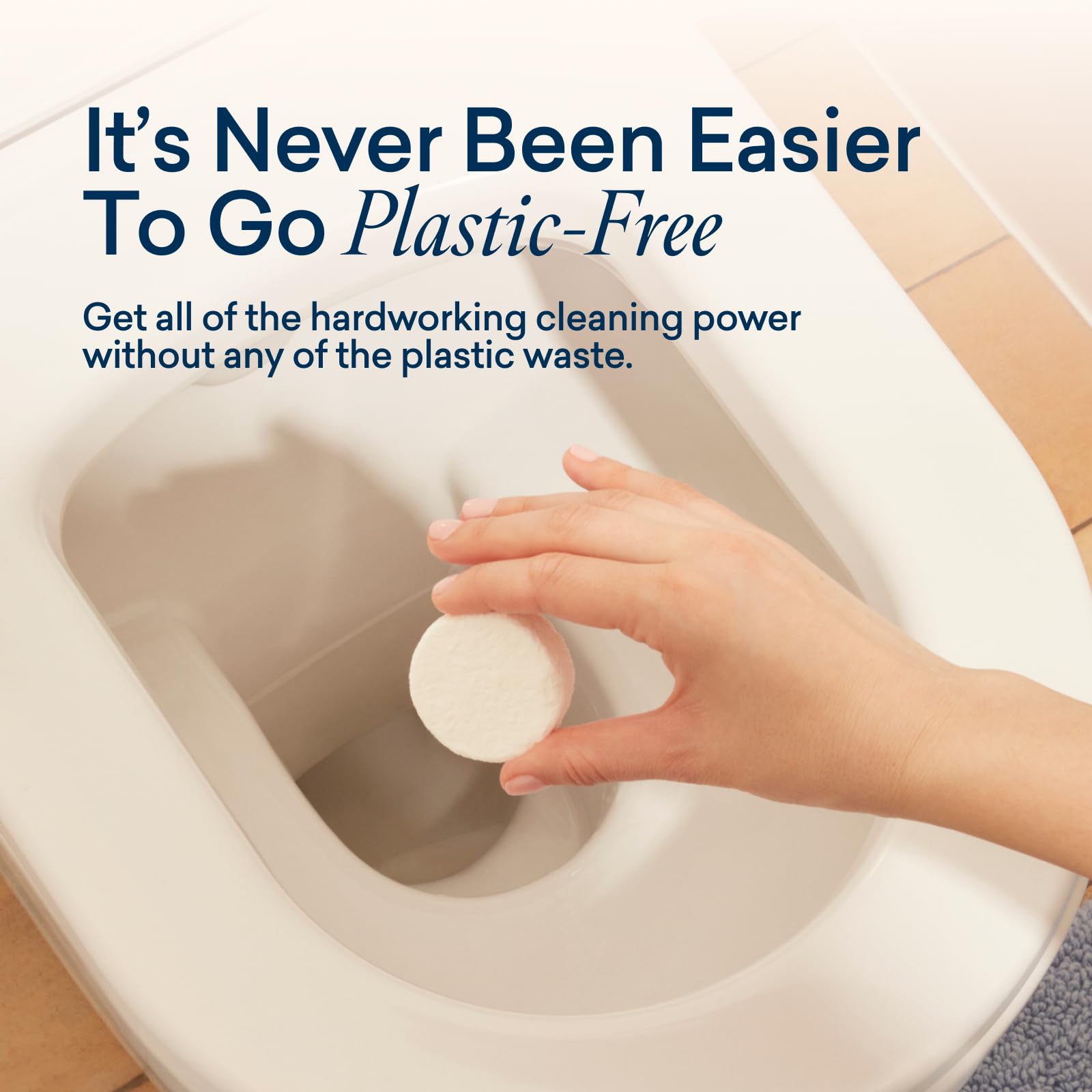 Blueland Toilet Bowl Cleaner Starter Set - Eco Friendly Products  Cleaning Supplies - No Harsh Chemicals, Plant-Based - Lemon Ce