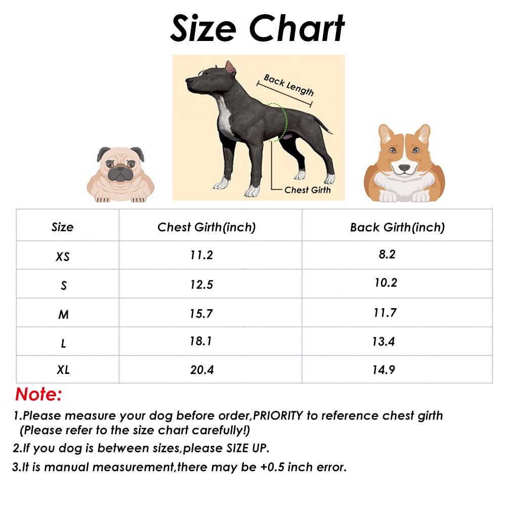 PIXRIY Dog Fleece Sweater, Soft Dog Vest Apparel Sleeveless Puppy Winter Cold Weather Clothes Doggie Jacket Pullover for Small M