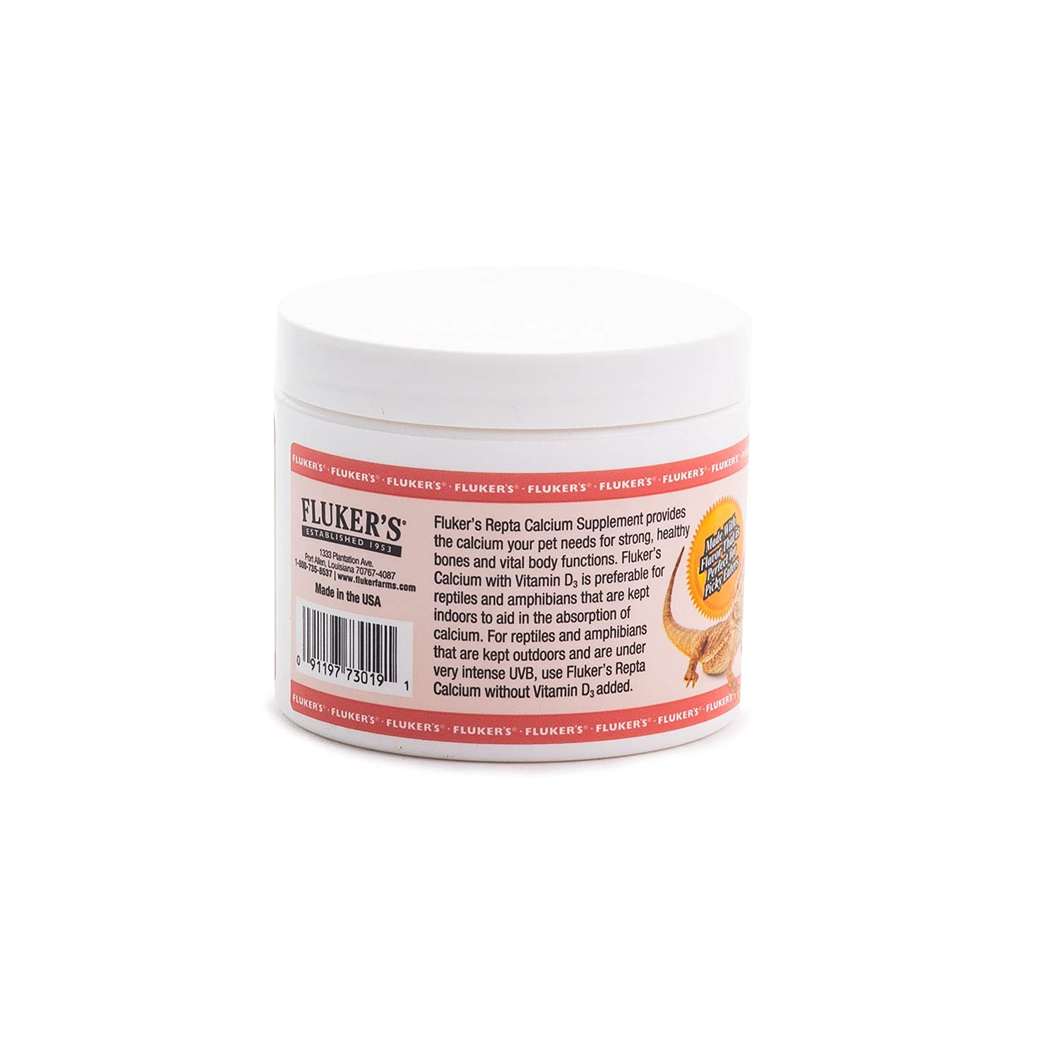 Flukers Strawberry Banana Flavored Repta Calcium