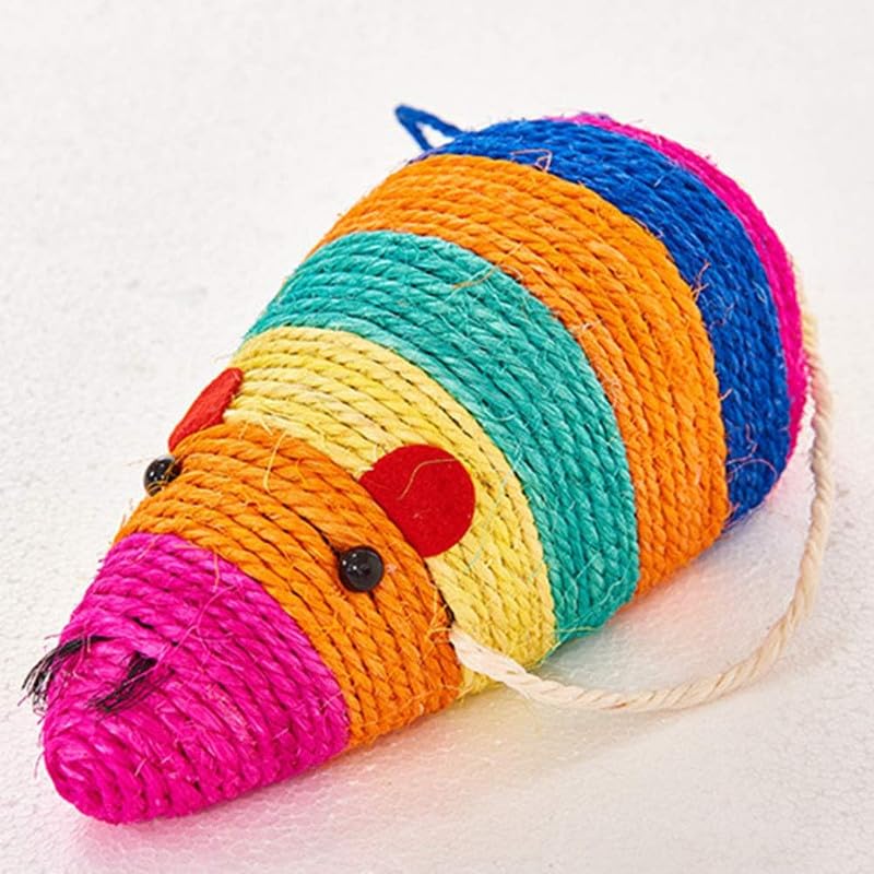 Psk Pet Mart Mouse Toy Interactive Cat Toy Playing Toy For Cat And Kitten Scratch Mouse Toy (Large)