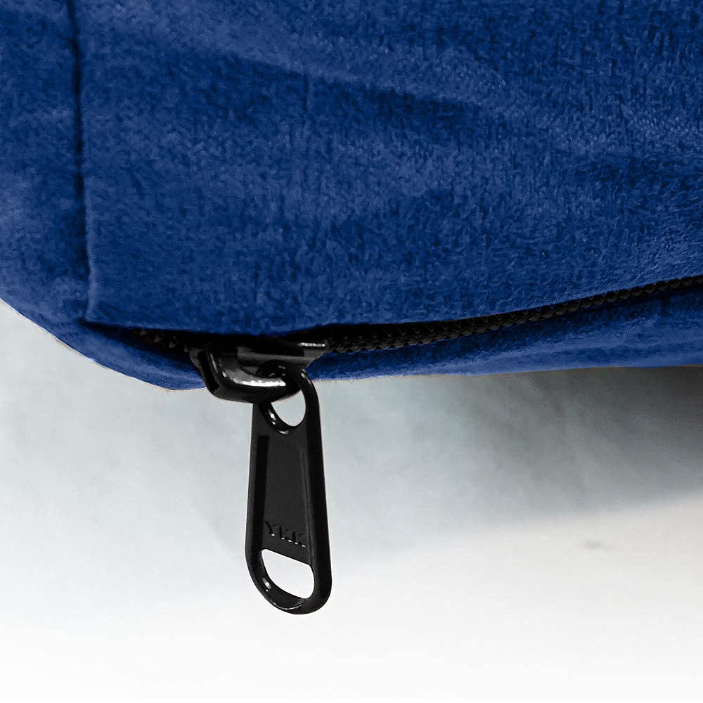 Floppy Dawg Extra Large Dog Bed With Removable, Washable Cover And Waterproof Liner. Pillow Stuffed With Orthopedic Memory Foam Blend. Made For Big Dogs Up To 100 Pounds Or More.