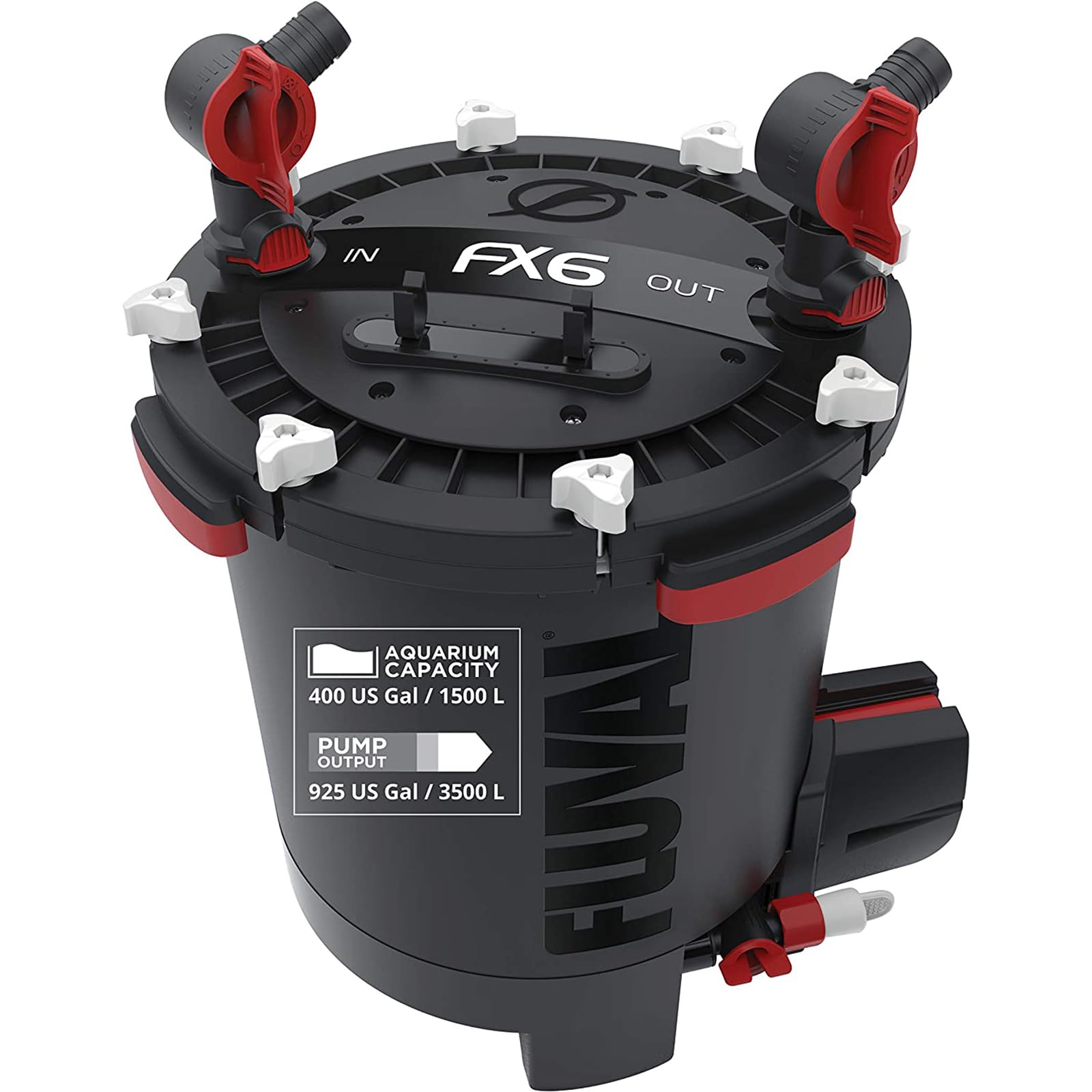 Fluval Fx6 High Performance Aquarium Filter, Canister Filter For Aquariums Up To 400 Gal.