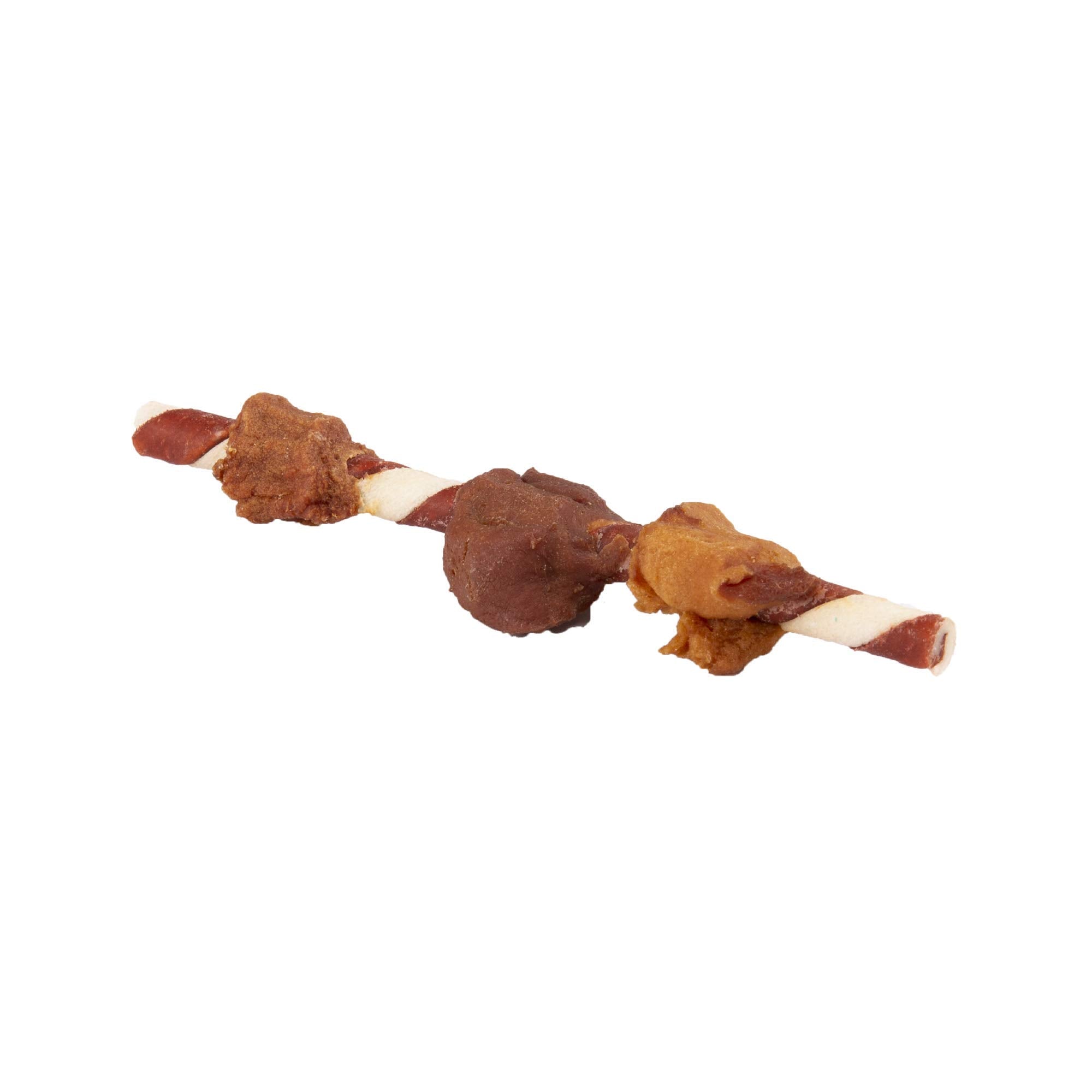 GoodNFun Triple Flavored Rawhide Kabobs for Dogs, 1 pack, 12 oz