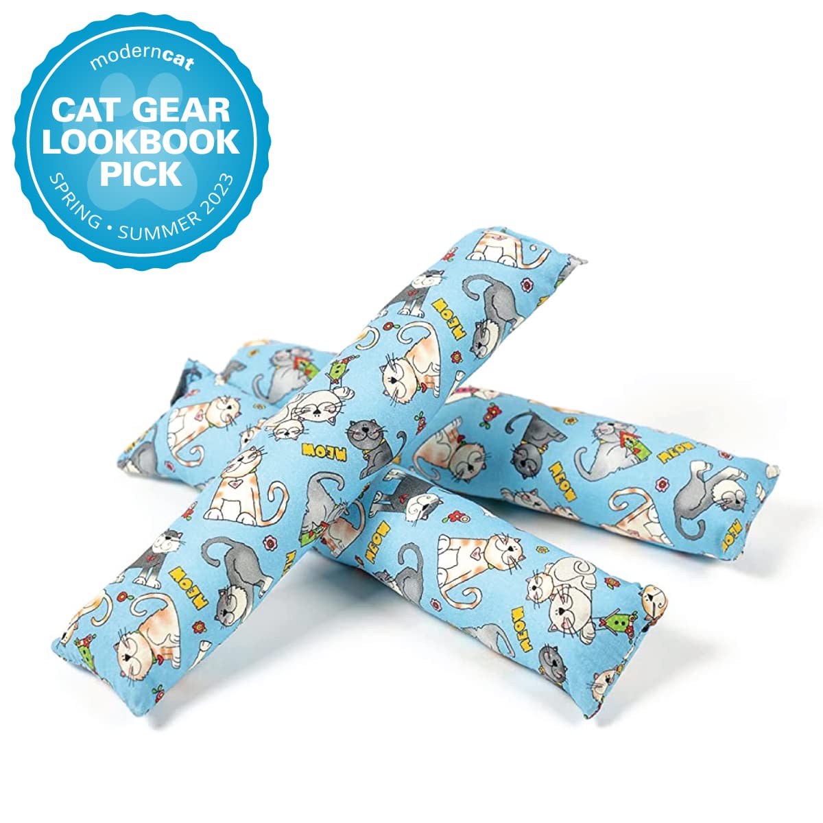 Over The Moon Pet Products Catnip Stickz, All Natural And Organic Catnip Stuffed Fun Toy, For Cats. (5 Inch)