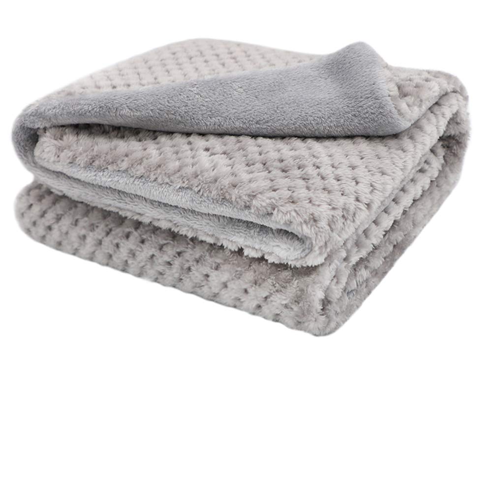 furrybaby Premium Fluffy Fleece Dog Blanket Soft and Warm Reversible Flannel Pet Blanket for Dogs 24x32inch Washable Indoor Cats