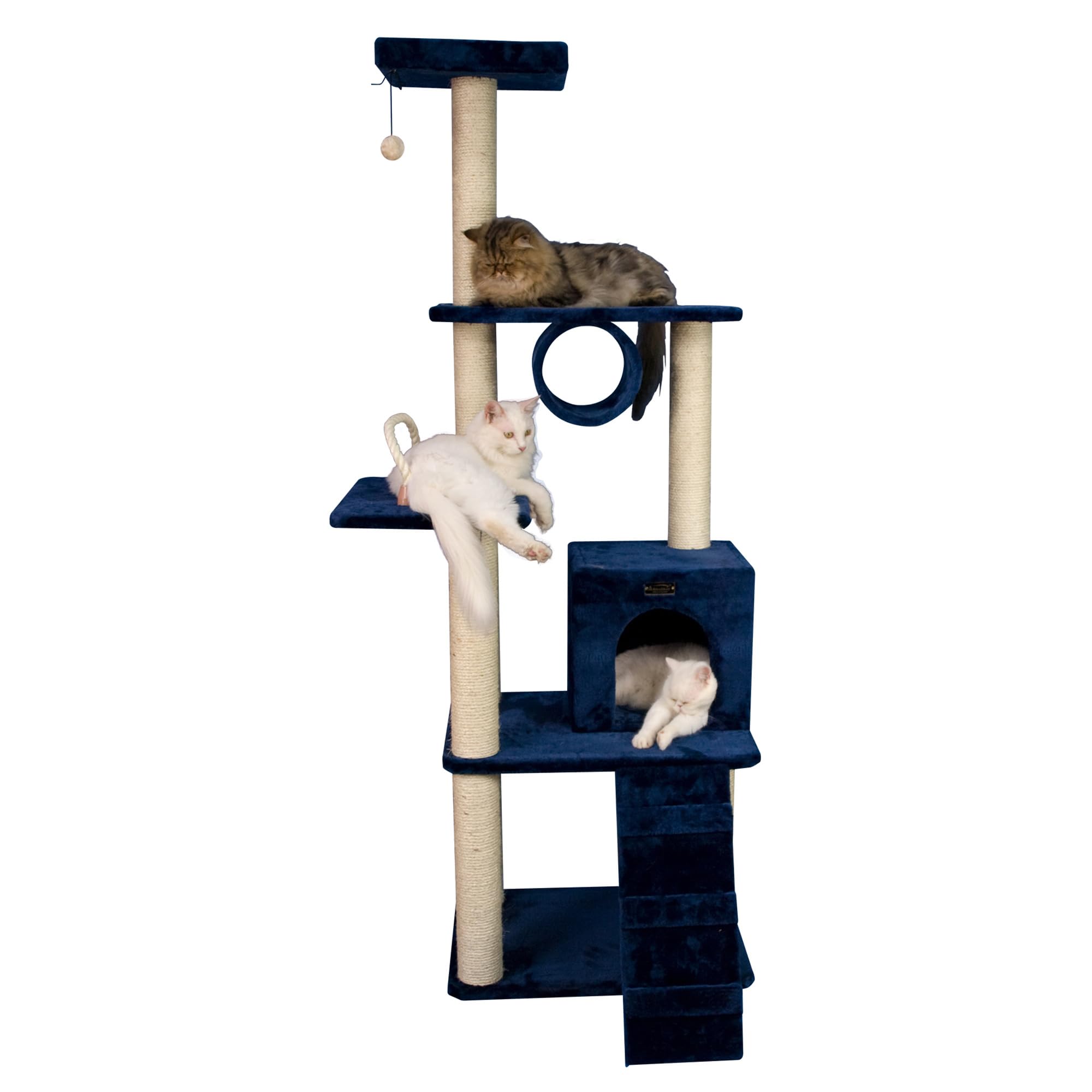 Armarkat Cat Tree Model A7101, Navy Blue