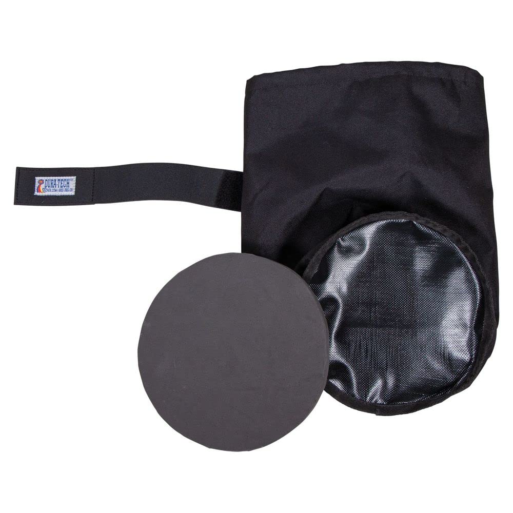 Dura-Tech Leg and Hoof Soaking Boots | Versatile Horse Care for Pain Relief and Recovery | Below Knee Coverage | Color Black