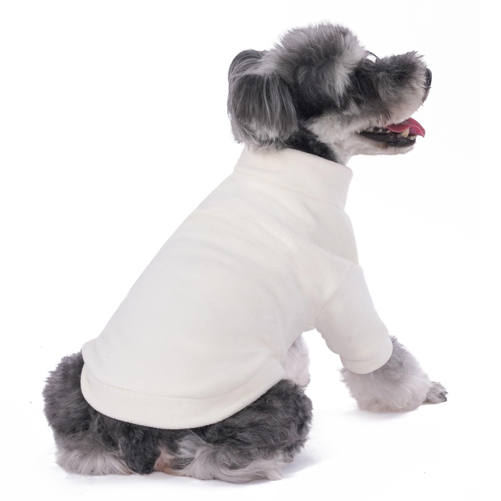 GYALAPERI Dog Sweater, 3 Pack Dog Sweaters for Small Dogs Girl Boy, Ultra Soft Warm Puppy Clothes Coat for Winter (Camel+Beige+Y
