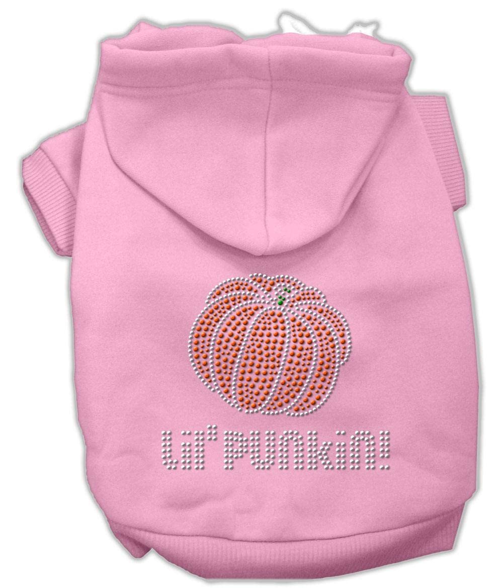 Mirage Pet Products 18-Inch Lil' Punkin' Hoodies, XX-Large, Pink