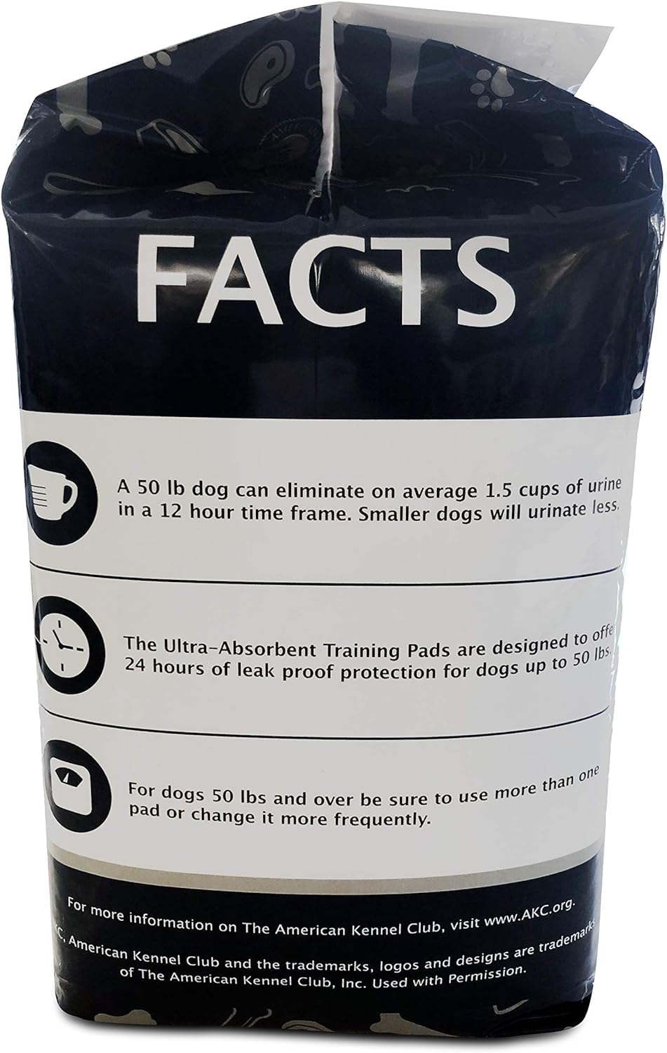 American Kennel Club Scented Puppy Training Pads With Ultra Absorbent Quick Dry Gel – 28 X 30 Pee Pads For Dogs - Fresh Scented - 50 Count, Xl