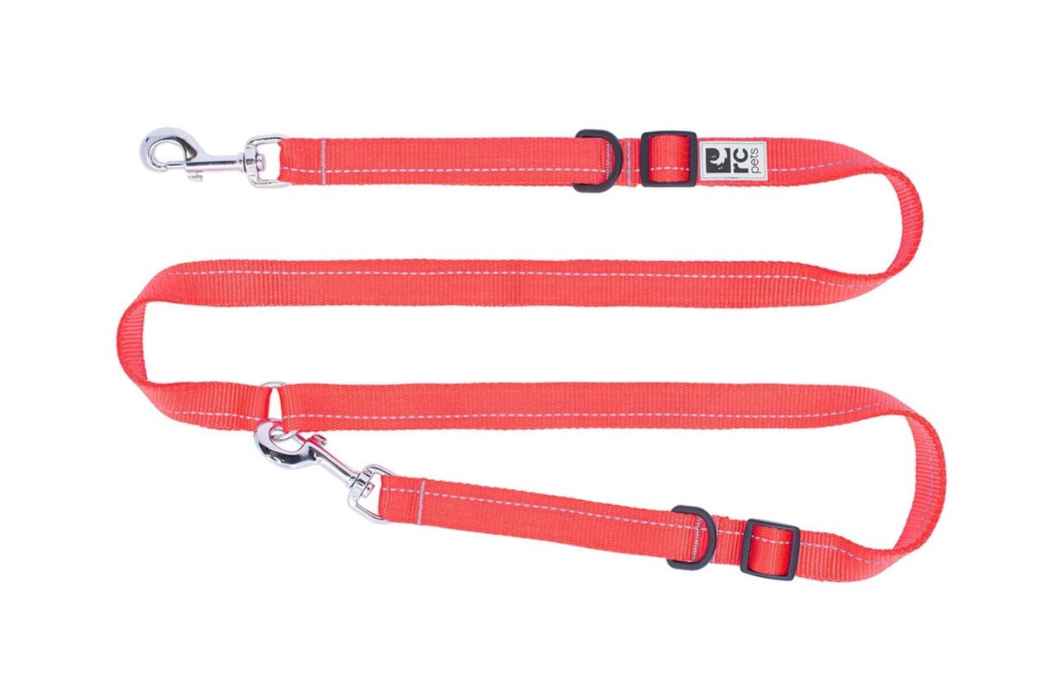 Rc Pet Products Primary Collection Active Dog Leash, 3/4', Red